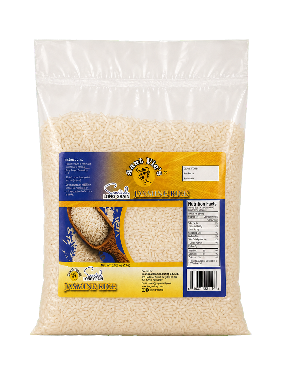 Aunt Vie's Jasmine Rice